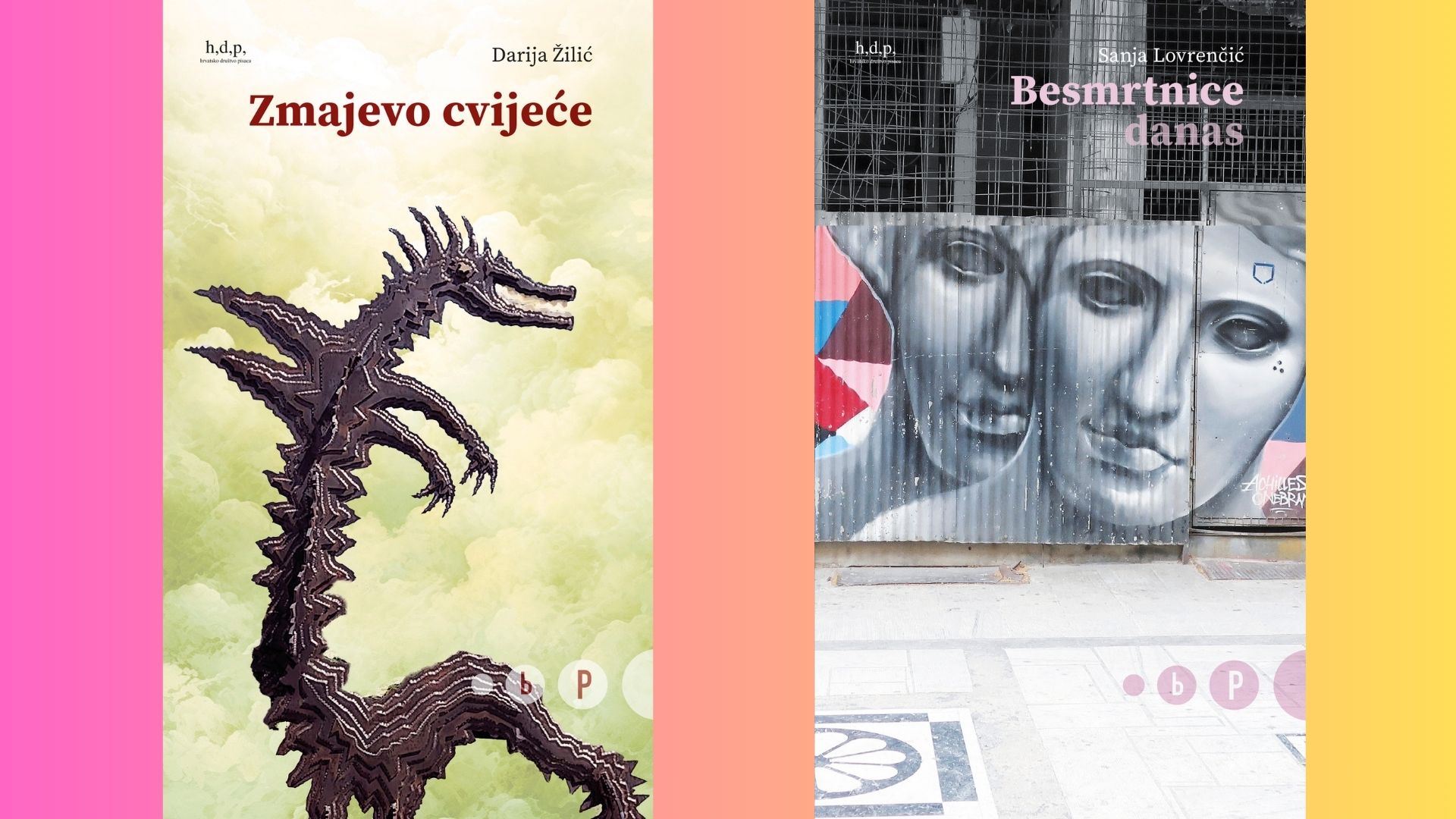 "Zmajevo cvijeće" Darije Žilić i "Besmrtnice danas" Sanje Lovrenčić.
